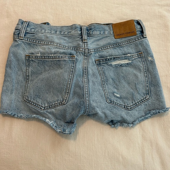 Denim Forum Jean Shorts - Picture 3 of 3